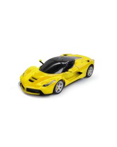 Voiture radiocommandée Ferrari jaune 1/24