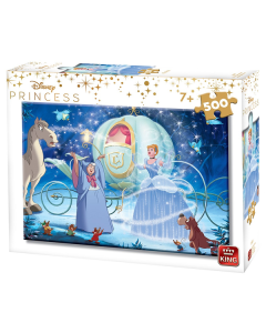 Puzzle 500 pièces cendrillon king 55825