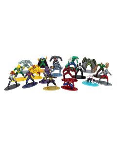 Simba - Set de 18 figurines en métal Marvel Spiderman