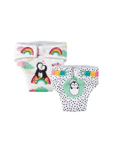 Heless - couche pour poupée 35-45 cm Penguin 2 pieces