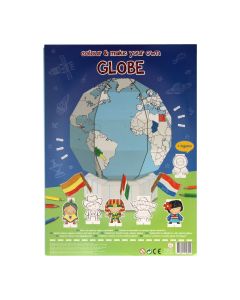 Wins Holland - Color and Make your own Globe KN246