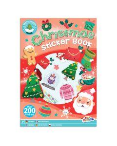 XMAS Sticker Book A4, 8 Sheets 800007