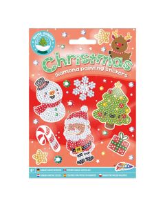 XMAS Diamond Painting Stickers, 12pcs. 800021