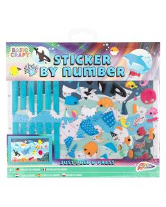 Grafix - Sticker by Number - Underwater World 100042