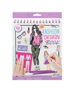 Grafix - Fashion Design Sticker Book + Stencils 230005