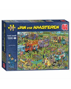 Jumbo - Jan van Haasteren Puzzle - Le festival des Food Truck 1500 pièces