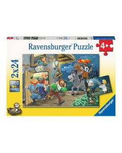 Ravensburger - Fairy tales Jigsaw puzzle, 2x24 pcs. 57191