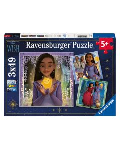 Ravensburger - Disney Wish Jigsaw Puzzle, 3x49pcs. 57023