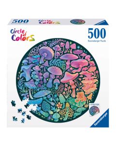 Ravensburger - Jigsaw puzzle Circle of Colors Mushrooms, 500 pcs. 120008224?