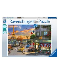 Ravensburger - Jigsaw puzzle Romantic Evening in Paris, 2000 pcs. 167166