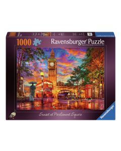 Ravensburger - Jigsaw Puzzle Sunset On Parliament Square, London, 1000pcs 120001843