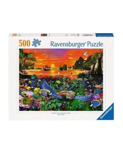 Ravensburger - Jigsaw Puzzle Turtle In The Reef, 500pcs. 120002253