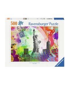 Ravensburger - Jigsaw puzzle New York Postcard, 500 pcs. 120003687