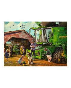 Ravensburger - Jigsaw puzzle John Deere Then and Now, 1000 pcs. 120003830