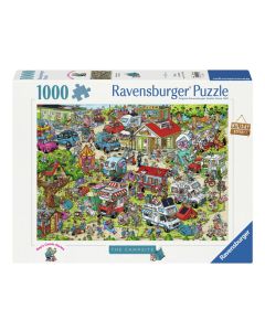 Ravensburger - Jigsaw puzzle Holiday Resort 1: The Campsite, 1000pcs. 120007210