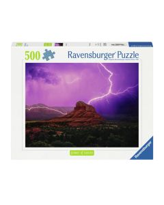 Ravensburger - Jigsaw puzzle Pinke Gewitterstimmung, 500 pcs. 12000779 1