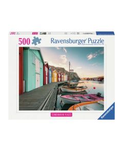 Ravensburger - Jigsaw puzzle Bootshauser in Smogen, Sweden, 500 pcs. 12000847 7