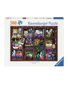 Ravensburger - Jigsaw puzzle Cubby Cats And Succulents, 500 pcs. 120008743