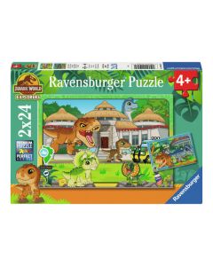 Ravensburger - Jigsaw puzzle Jurassic World Explorers, 2x24pcs. 12001057 9