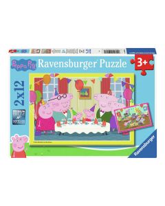 Ravensburger - Jigsaw puzzle Peppa Pig, 2x12 pcs. 12004017 0