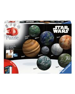 Ravensburger - 3D Puzzle Star Wars Planet Of The Galaxy, 531st. 115778