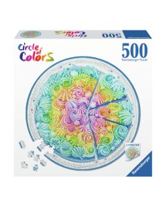 Ravensburger - Jigsaw Puzzle Around Rainbow Cake, 500pcs. 173495