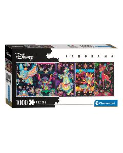 Clementoni Puzzle Panorama Disney Classics 1000 pièces