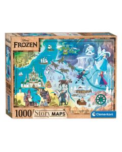 Clementoni Puzzle Disney La reine des neiges 1000 pièces