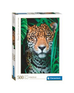 Clementoni Puzzle Jaguar dans la Jungle 500 pièces