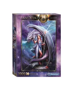 Clementoni Jigsaw Puzzle Anne Stokes Dragon Mage, 1000pcs. 39525