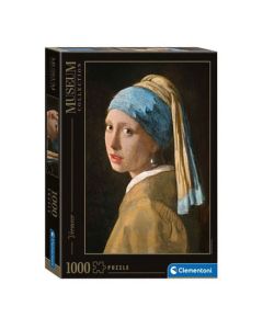 Clementoni Jigsaw Puzzle Vermeer Girl With Pearl Earring, 1000pcs 39614