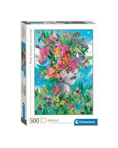 Clementoni Jigsaw Puzzle Head in The Jungle, 500pcs. 35526
