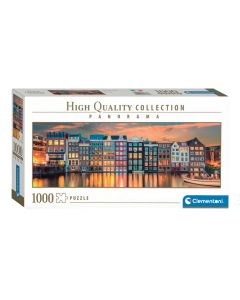 Clementoni Jigsaw Puzzle Panorama Bright Amsterdam, 1000pcs. 39838