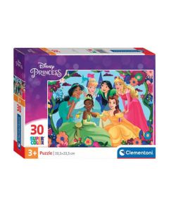 Clementoni Jigsaw Puzzle Super Color Disney Princess, 30 pcs. 20276