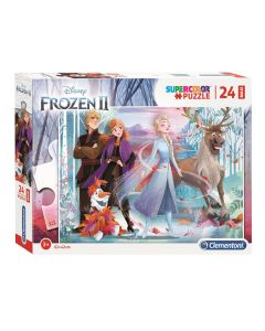 Clementoni Jigsaw Puzzle Super Color Maxi Frozen II, 24 pcs. 28513
