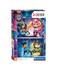 Clementoni Jigsaw Puzzle Super Color PAW Patrol, 2x20 pcs. 24805