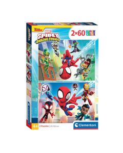 Clementoni Jigsaw Puzzle Super Color Spidey and His Amazing Frie 21625