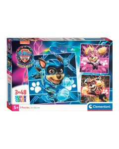 Clementoni Jigsaw Puzzle Super Color Square PAW Patrol II, 3x4 25303