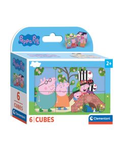 Clementoni Block Puzzle Peppa Pig, 6 pcs. 40659