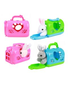 Plush Rabbit in Carrying Case 75355Z