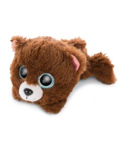Nici Glubschis Plush Soft Toy Lying Bear Mr Cuddle, 15cm 1046920
