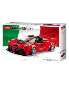 Sluban Italian Supercar Red M38-B0955