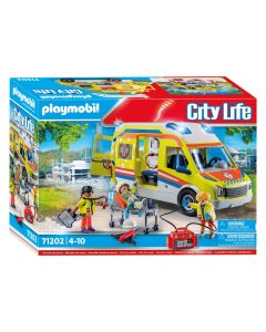 Playmobil City Life 71202 Ambulance avec effets lumineux et sonore