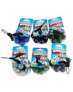 Marbles in net, 8pcs. 721801