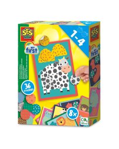 SES My First - Animal Print Stickers 14485