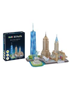 Revell 3D Puzzle Building Kit - New York Skyline 00142