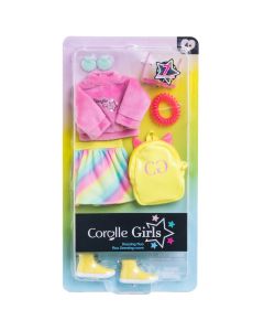 Corolle Girls - Doll Clothes Fluo Set Dressing Room 9000610100