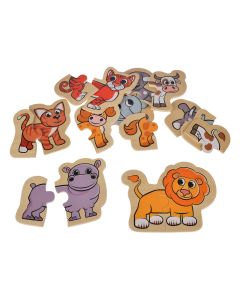Eichhorn Wooden Animal Puzzle, 16pcs. 100005206
