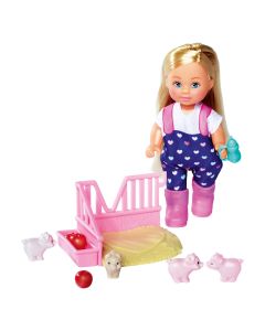Evi Love Mini Doll with Piglets 105733598