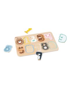 Classic World Wooden Number Puzzle, 10 pcs. 40064